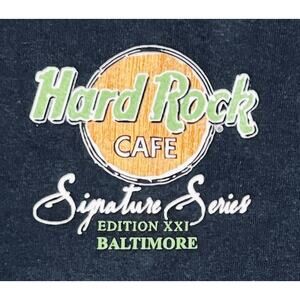 Bruce Springsteen Hard Rock Cafe Baltimore Signature Series XXI T-Shirt Men XL